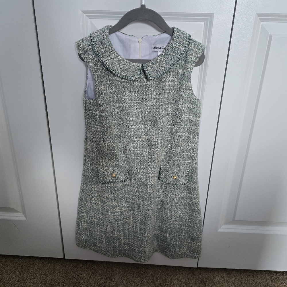 Age 7 - Bottle Green and Cream